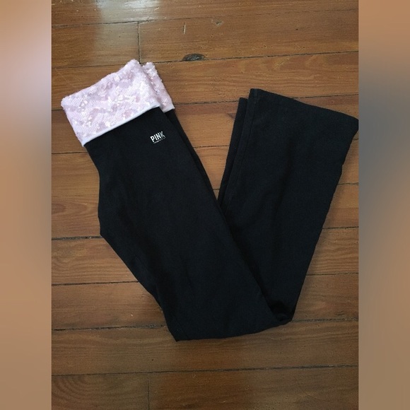 VS PINK Sequin Yoga Pants - Picture 1 of 5